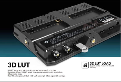 Lilliput H7S 7" 4K HDMI SDI Field Monitor