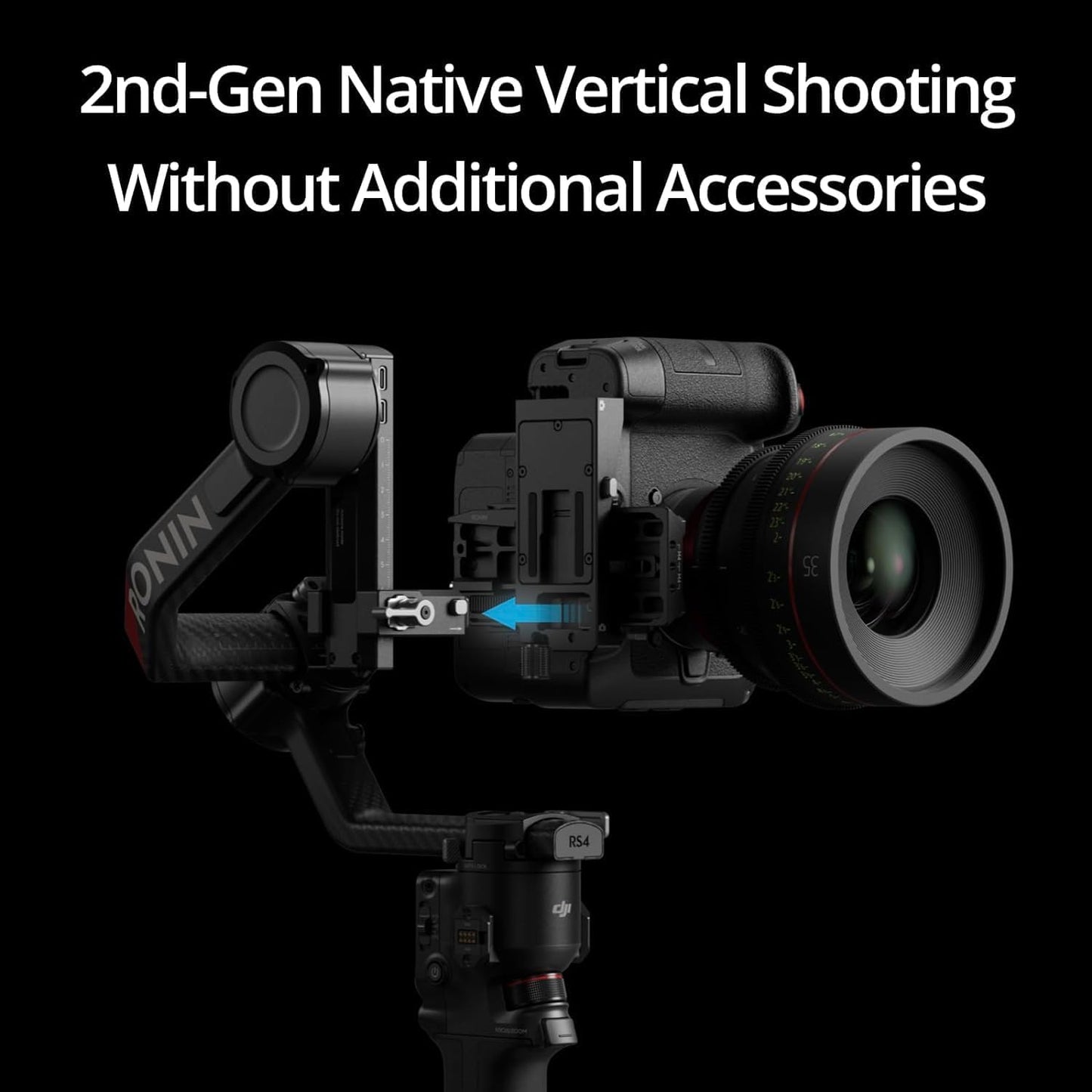 DJI RS 4 Pro Combo 3-Axis Gimbal Stabilizer Kit