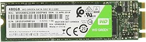 Western Digital WDS480G2G0B 480GB WD Green M.2 SATA SSD