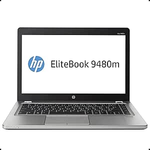 HP EliteBook Folio 9480m i7 Ultrabook 8GB 480GB SSD (Renewed)