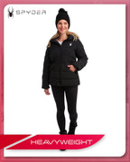 Spyder Puffer Jacket Women's Water-Resistant Winter Coat