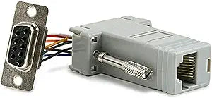 Monoprice 101152 DB9F/RJ-45 Modular Adapter