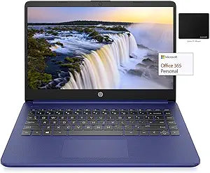HP 14" HD Laptop - AMD Dual-Core, 8GB, 320GB, Office 365