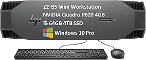 HP Z2 G5 Mini Workstation i5 64GB RAM 4TB SSD Quadro