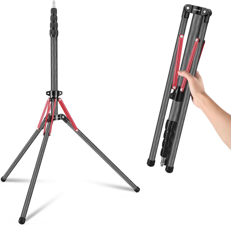 Neewer 10102295 Carbon Fiber Light Stand 98.4
