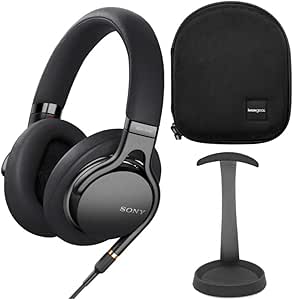 Sony MDR1AM2B_K3 Hi-Res Stereo Headphones with Case