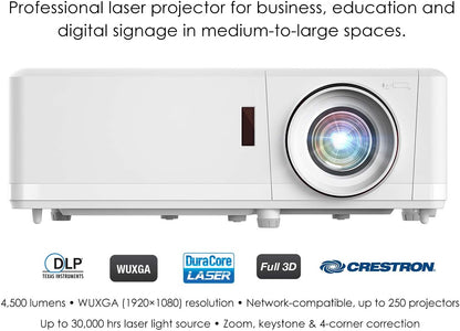 Optoma ZU406 WUXGA Laser Projector 4500 Lumens