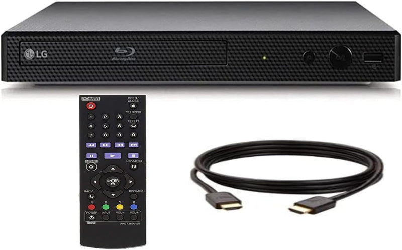 LG BP175 Blu-Ray DVD Player HDMI Cable Bundle — main product image