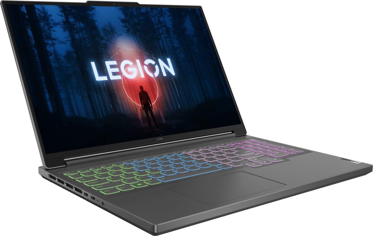 Lenovo Legion Slim 5 Gaming Laptop, Ryzen 5, RTX 4060, 64GB, 1TB SSD