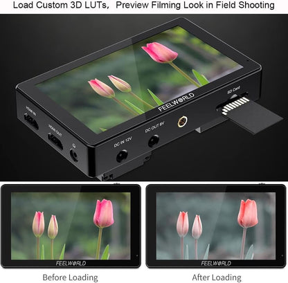 FEELWORLD LUT5: 5.5" 3000nit Touch Screen Camera Monitor
