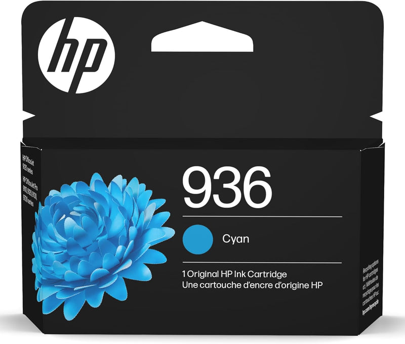 HP 4S6U9LN 936 Cyan OfficeJet Ink Cartridge — main product image