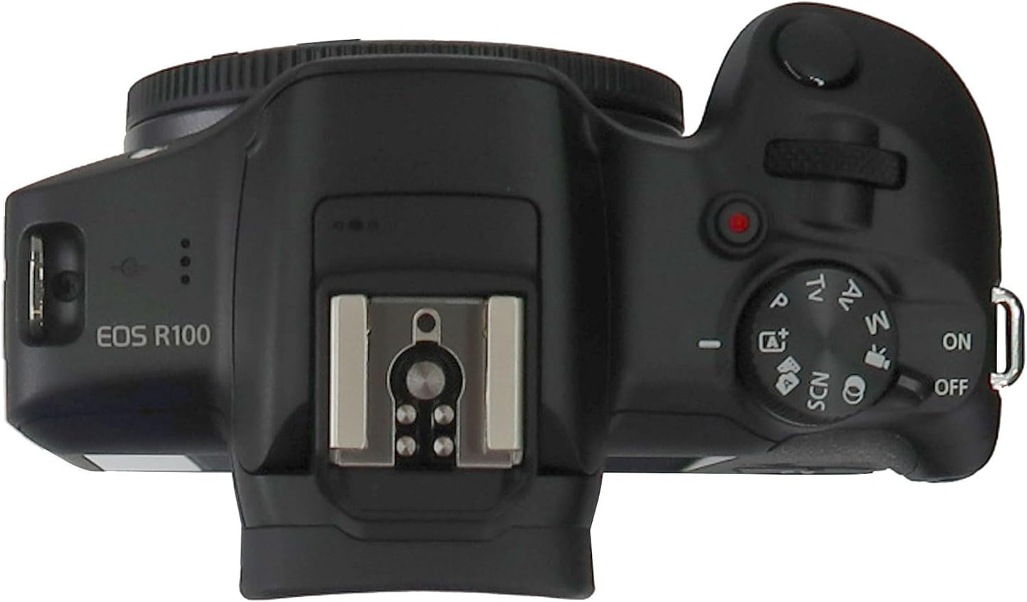 Canon Canon EOS R100 RF-S18-45mm Lens Kit Renewed