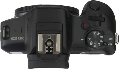 Canon Canon EOS R100 RF-S18-45mm Lens Kit Renewed