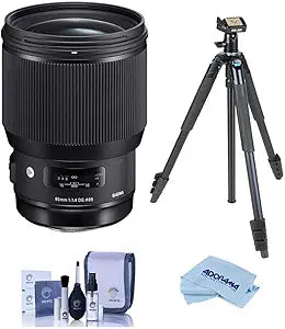 Sigma 85mm f/1.4 DG HSM Art Lens Canon EF Bundle