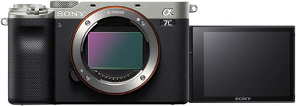 Sony ILCE7C/S Alpha 7C Silver Full-Frame Mirrorless Camera