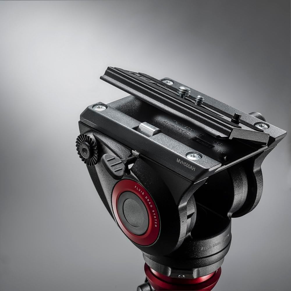 Manfrotto MVH500AH Lightweight Fluid Video Head Tripod