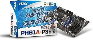MSI PH61A-P35 (B3) Intel H61 Motherboard — main product image