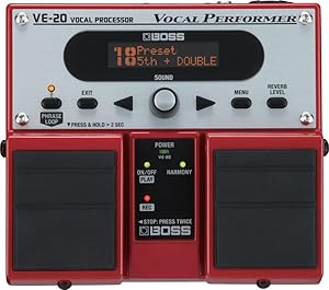 Boss VE-20 Vocal Effects Processor - Stompbox Looper — main product image