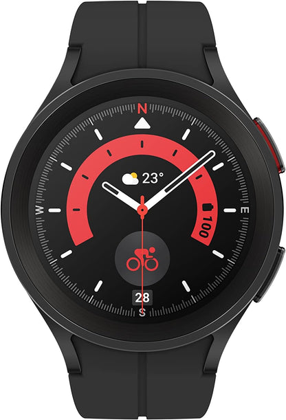 SAMSUNG Galaxy Watch 5 Pro 45mm Bluetooth Smartwatch Renewed