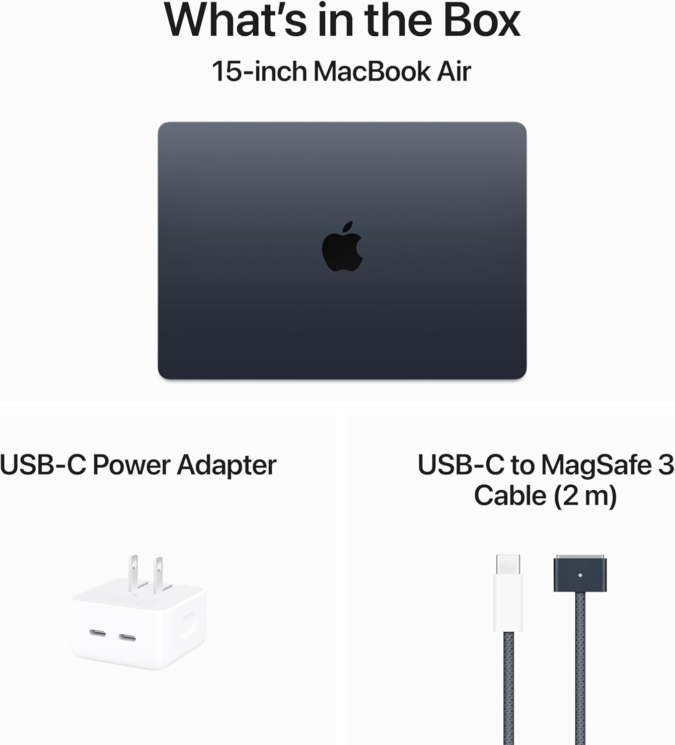 Apple MacBook Air 15-inch M3 Chip Midnight