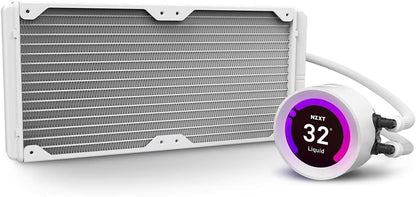 NZXT RL-KRZ63-RW Kraken Z63 RGB 280mm AIO Liquid Cooler White