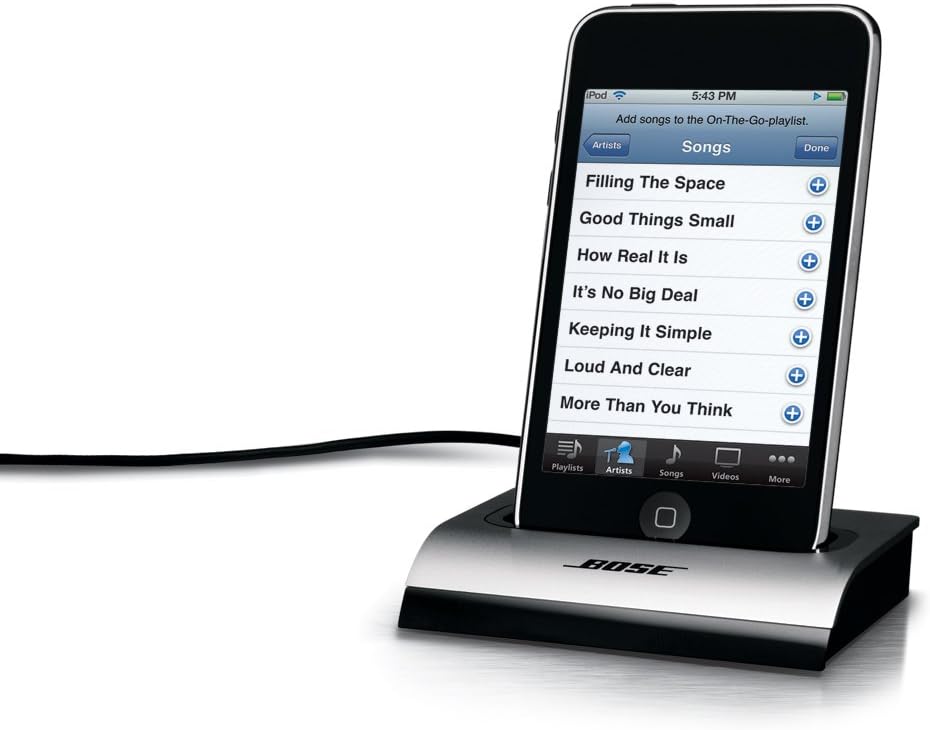 Bose Wave Music System - iPod Connect Kit, Platinum White