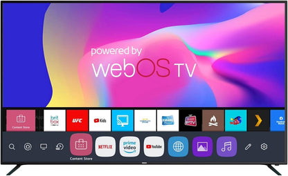 RCA HDR10 50" 4K UHD Smart TV, WebOS, Renewed