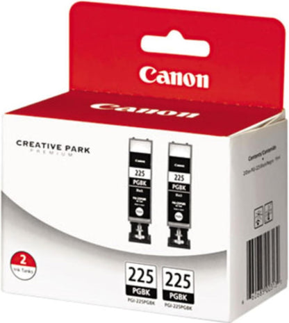 Canon 4530B007 PGI-225 Black Ink - Twin Pack - ChromaLife