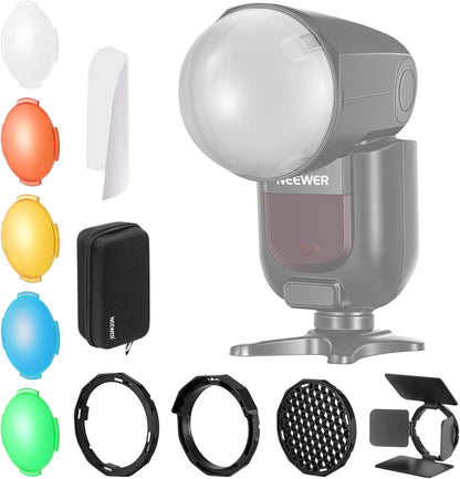 Neewer GM-M1 Round Head Flash Accessories Kit