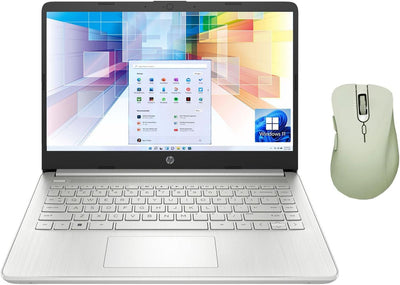HP TPN-Q221 Essential 14" Laptop Intel 128GB eMMC Mouse Bundle