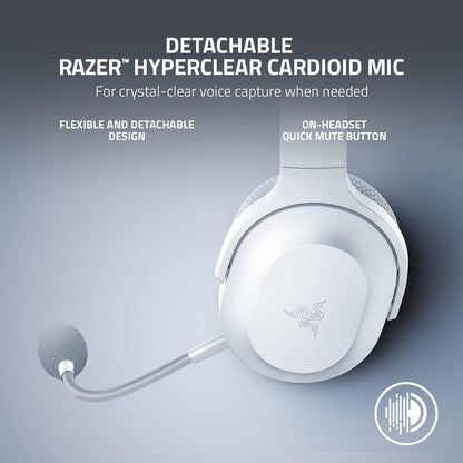 Razer RZ04-04430200-R3U1 Barracuda X Wireless Gaming Headset - White