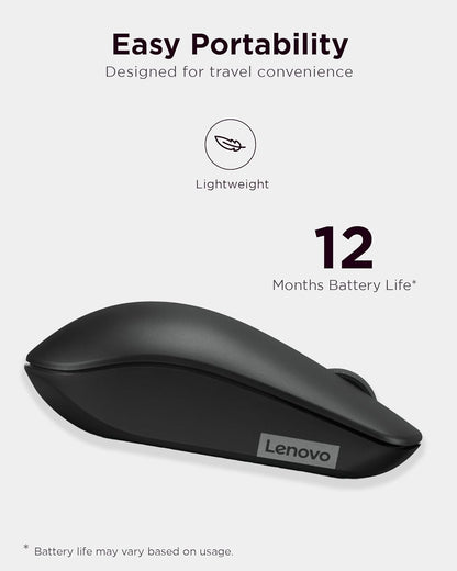 Lenovo 530MOUSE Wireless Ambidextrous PC Mouse