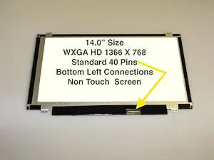 HP 14.0" WXGA HD Slim LED Laptop Screen