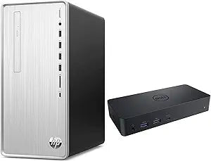 HP 318G5AA#ABA-4391-235866 Pavilion Ryzen 3 Desktop with D6000 Dock