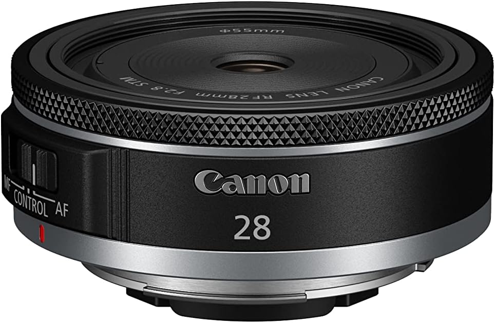 Canon RF28mm F2.8 STM Lens - Compact Wide-Angle