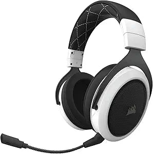 Corsair CA-9011177-NA HS70 Wireless 7.1 Surround Gaming Headset White — main product image