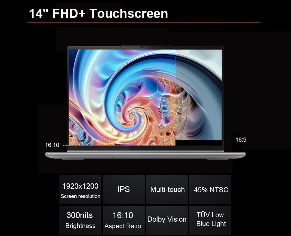 Lenovo Yoga 7 AI 14" 2-in-1 Touchscreen Laptop