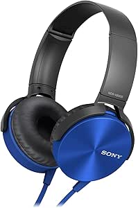 Sony MDRXB450APL Extra Bass Headphones - Blue — main product image