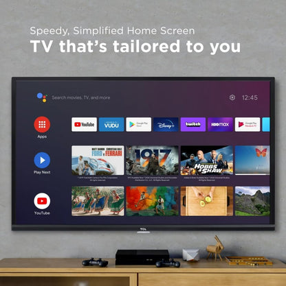 TCL 40-Inch 3-Series Android Smart TV Renewed