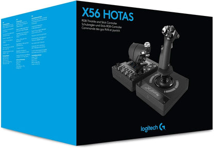 Logitech G X56 H.O.T.A.S Flight Simulator Controller Renewed