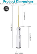 Neewer 99061486 Titanium Nitride Hex Screwdriver Set