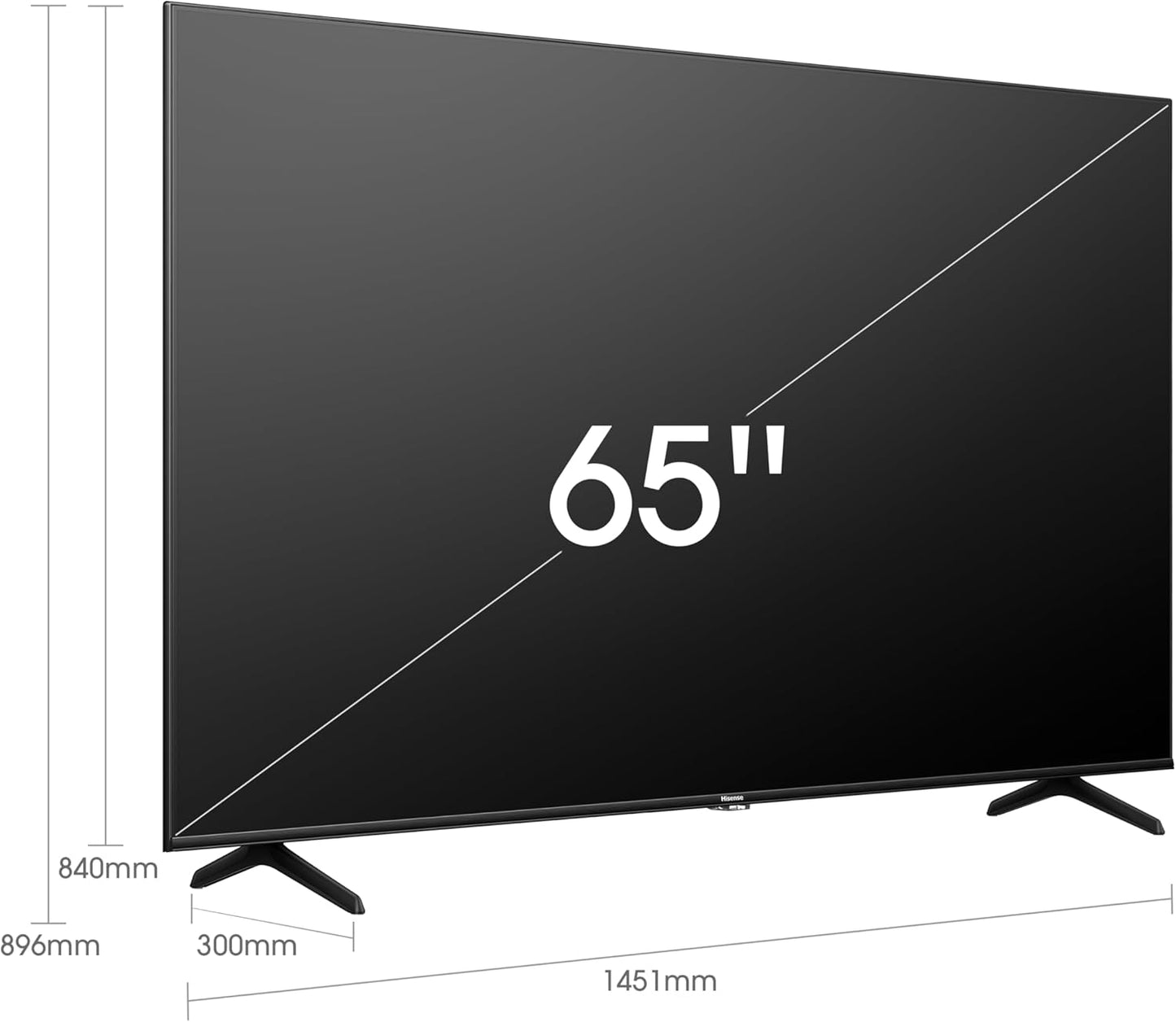 Hisense 65U6HF 65-Inch ULED 4K Smart Fire TV 2024