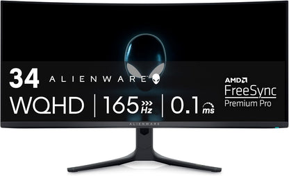Alienware AW3423DWF 34" Curved QD-OLED Gaming Monitor