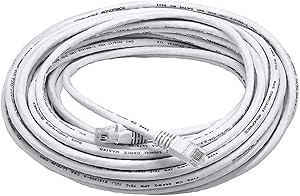 Monoprice 102217 50FT Cat6 Ethernet Cable White — main product image