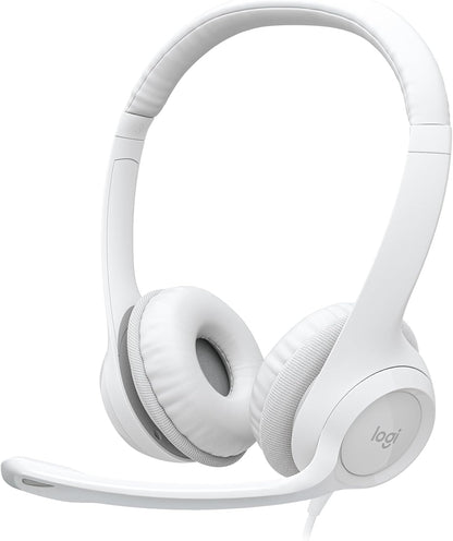 Logitech 981-001285 H390 Headset - Wired - Noise Cancelling Mic