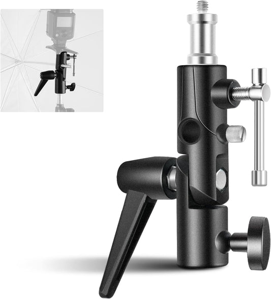 Neewer 10101210 Camera Flash Bracket H-Type with Umbrella Holder