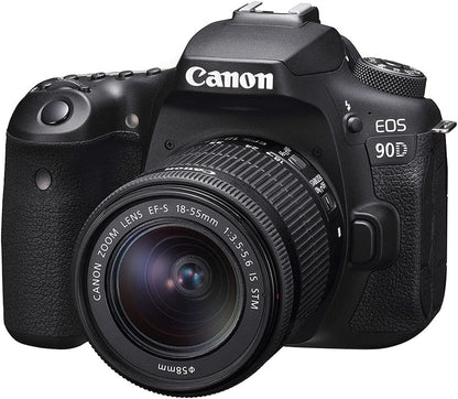 Canon 3616C009 EOS 90D DSLR Camera Bundle (Renewed)