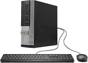 Dell 990 Optiplex i5 Quad Core 16GB 2TB HDD Windows 10 Pro (Renewed)