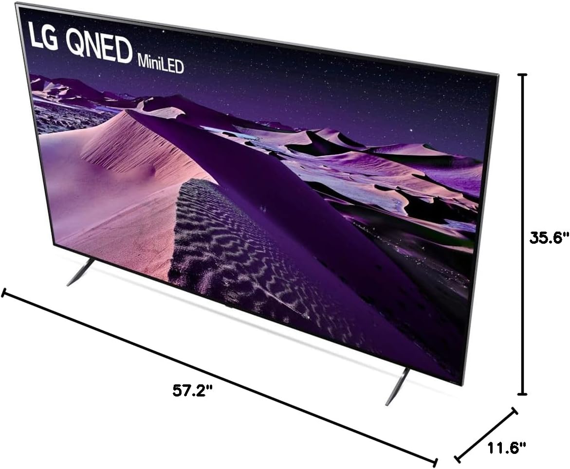 LG E65LG65QNED85UQA 65" 4K QNED Mini-LED TV Bundle