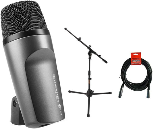 Sennheiser E602 II Instrument Mic Bundle w/ Tripod Stand